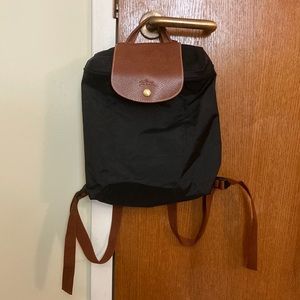 Genuine Longchamp Backpack Black